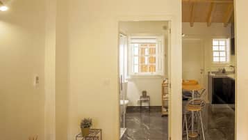 Family Apartment, Balcony, City View | Blackout curtains, soundproofing, iron/ironing board, free WiFi