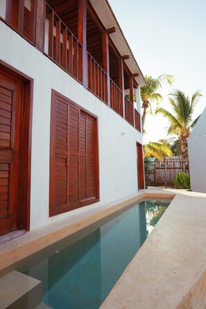 Pool - Bungalow with private pool in Holbox. Close to Centro & Beach!! CasaSou#1 (Holbox)