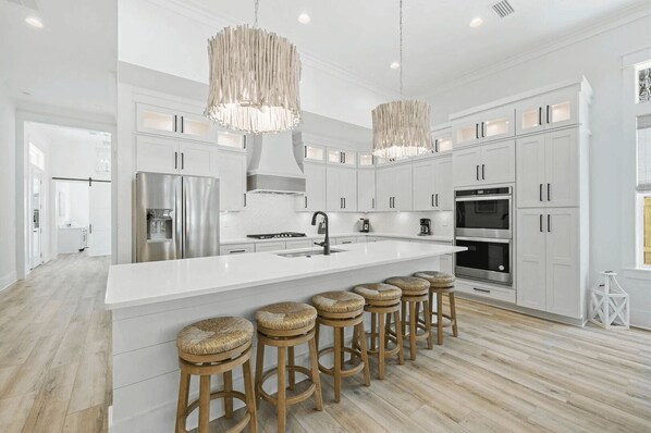 House (1 Bedroom) | Interior - Sleeps 34! 2 Homes, Private Pools, Firepit, Golf Cart, Walk to Beach Seagrove San Juan by Avantstay (Santa Rosa Beach)