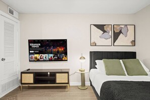 1 Schlafzimmer, Bügeleisen/Bügelbrett, WLAN, Bettwäsche