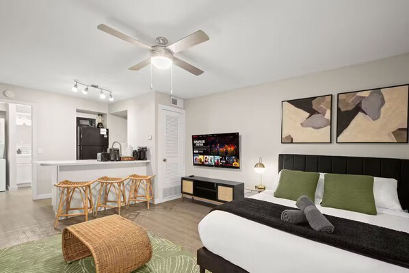 1 bedroom, iron/ironing board, WiFi, bed sheets