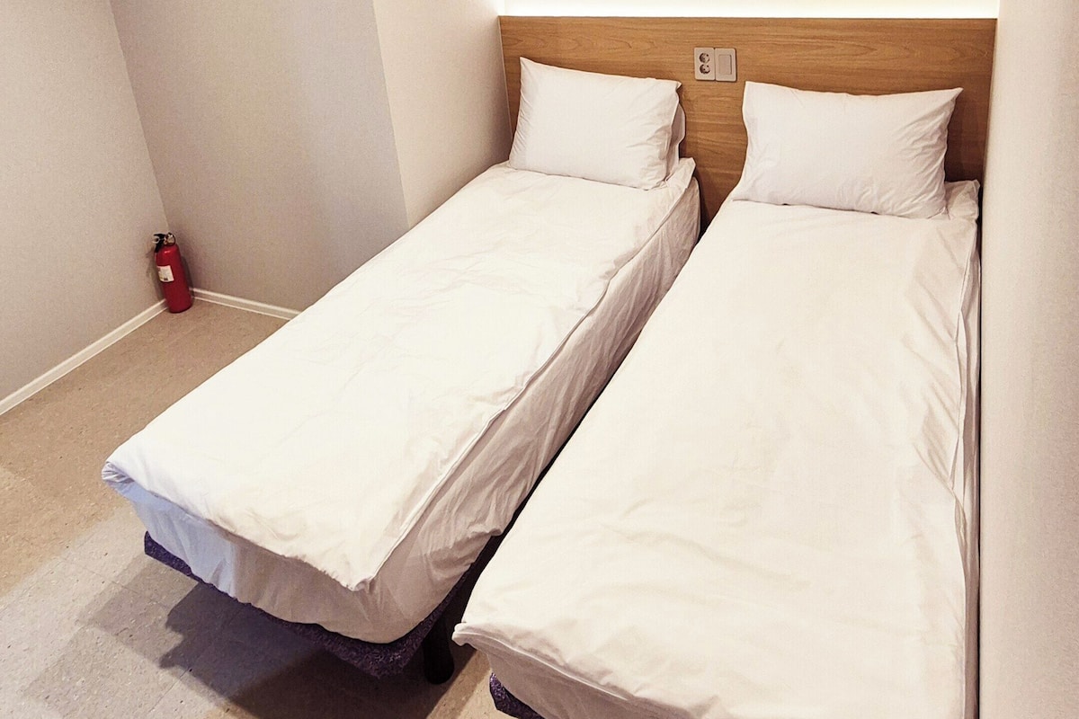 Double or Twin Room, City View | Laptop workspace, free WiFi, bed sheets