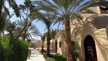 Overnattingsstedets uteområder