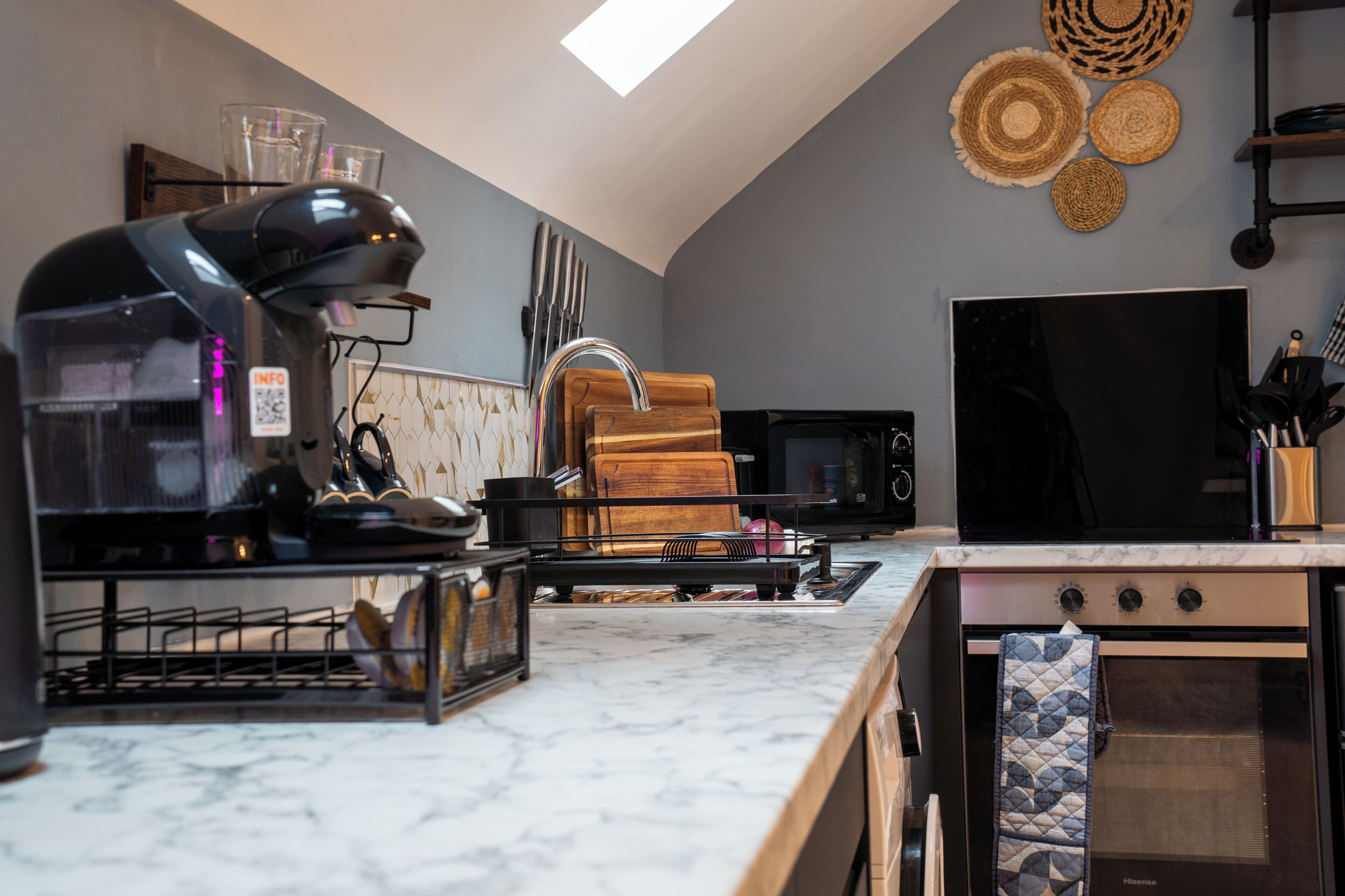 Microwave, oven, stovetop