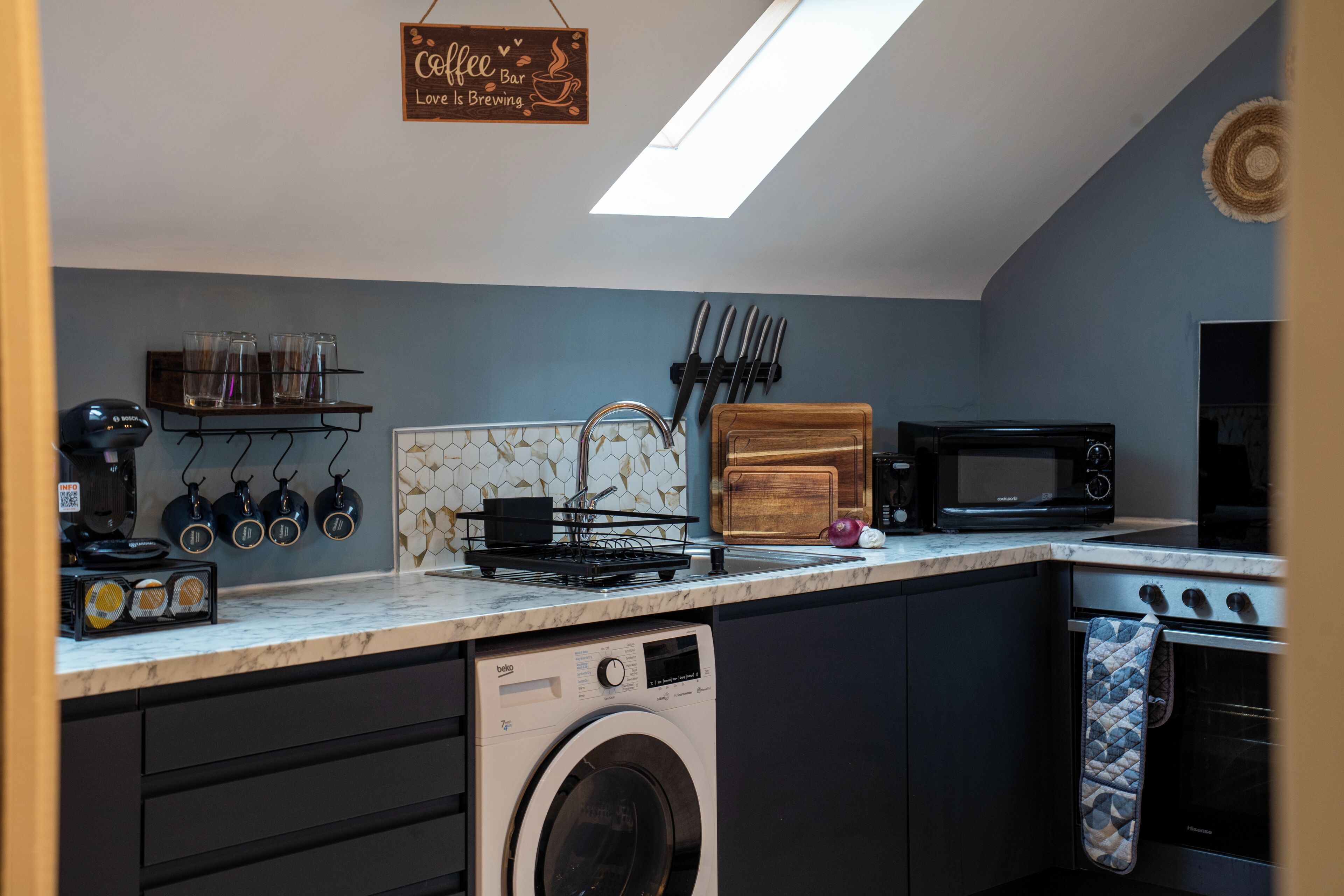 Microwave, oven, stovetop