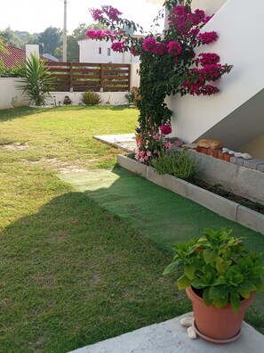 Overnattingsstedets uteområder