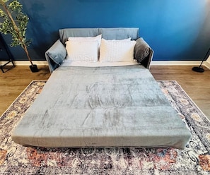 1 bedroom, iron/ironing board, travel cot, WiFi