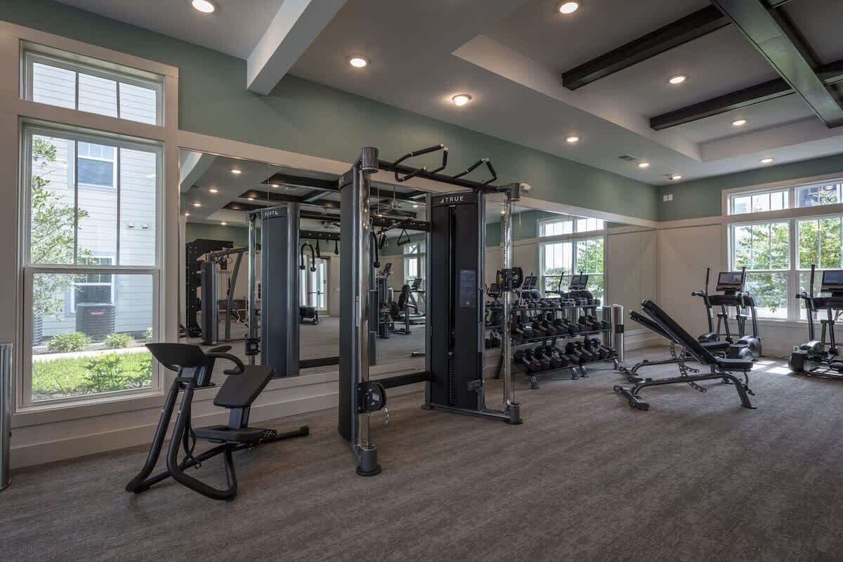 Fitnessbereich