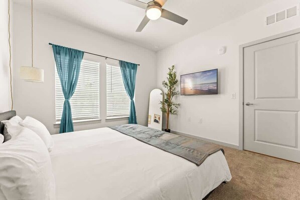 1 bedroom, iron/ironing board, travel cot, WiFi