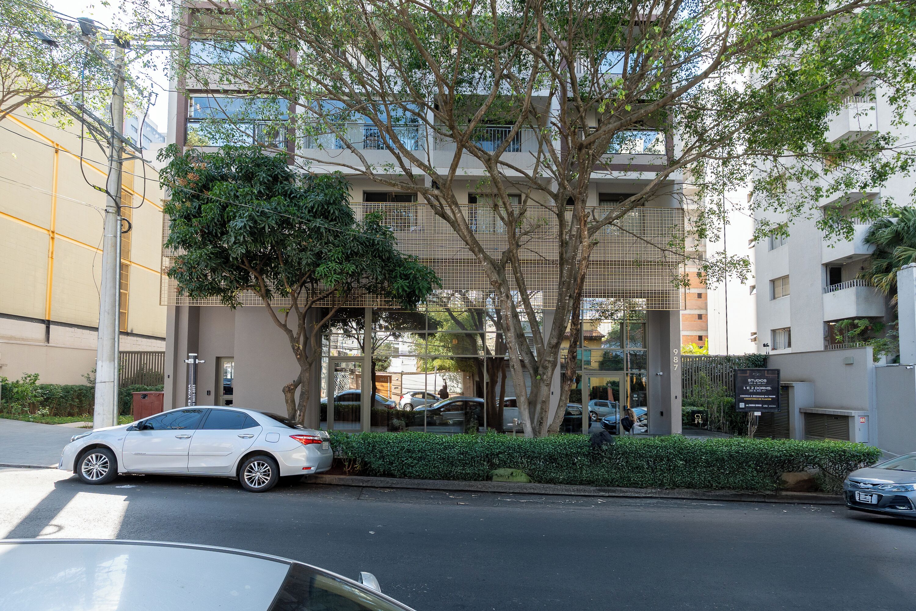 Fachada da propriedade