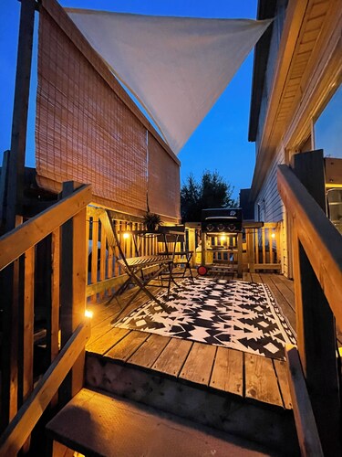 WESTCHESTER RESET | Stylish 1BR w/ Deck, Yard, BBQ, Extended Stays, Pets Welcome