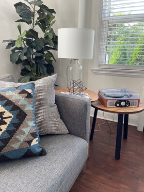 Smart TV, music library, printers