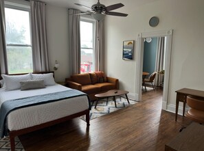 Desk, iron/ironing board, free WiFi, bed sheets