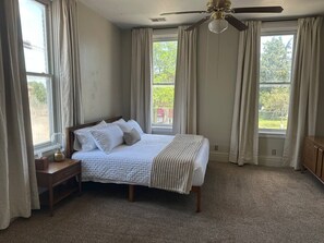 Desk, iron/ironing board, free WiFi, bed sheets