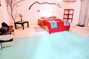 Comfort Double Room, Patio, Ocean View | Desk, laptop workspace