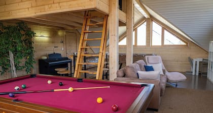 Spacious 5-bedroom villa in charming Basel area with indoor pool & fitness room