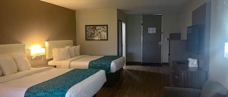 Free WiFi, bed sheets