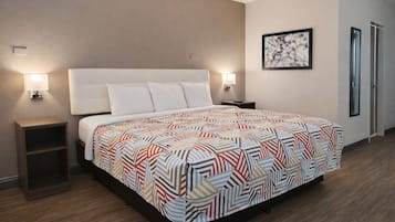 1 King Bed | Non-Smoking | Ilmainen Wi-Fi, vuodevaatteet