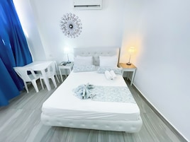 Estúdio premium, vista para a cidade | Roupas de cama de algodão egípcio, roupas de cama premium