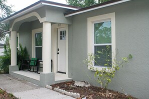 Fassade der Unterkunft