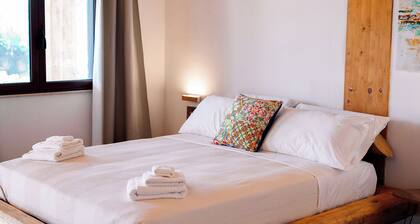 Agritourism. Accommodation x 2 + 1 persons with outdoor kitchen. Garden view