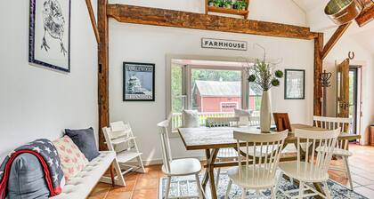 1 Mi to Vineyard: Serene Berkshires Country Escape