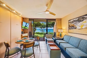 Appartamento Classic, 1 camera da letto, lanai, vista oceano | Sala da pranzo