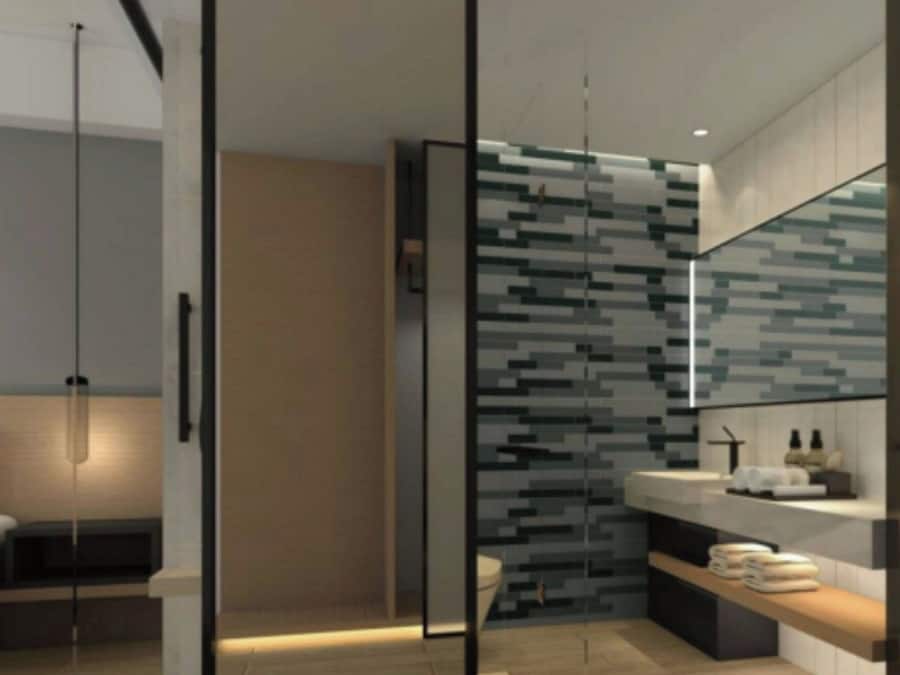 Standard Room, 1 King Bed, Garden View | Bathroom