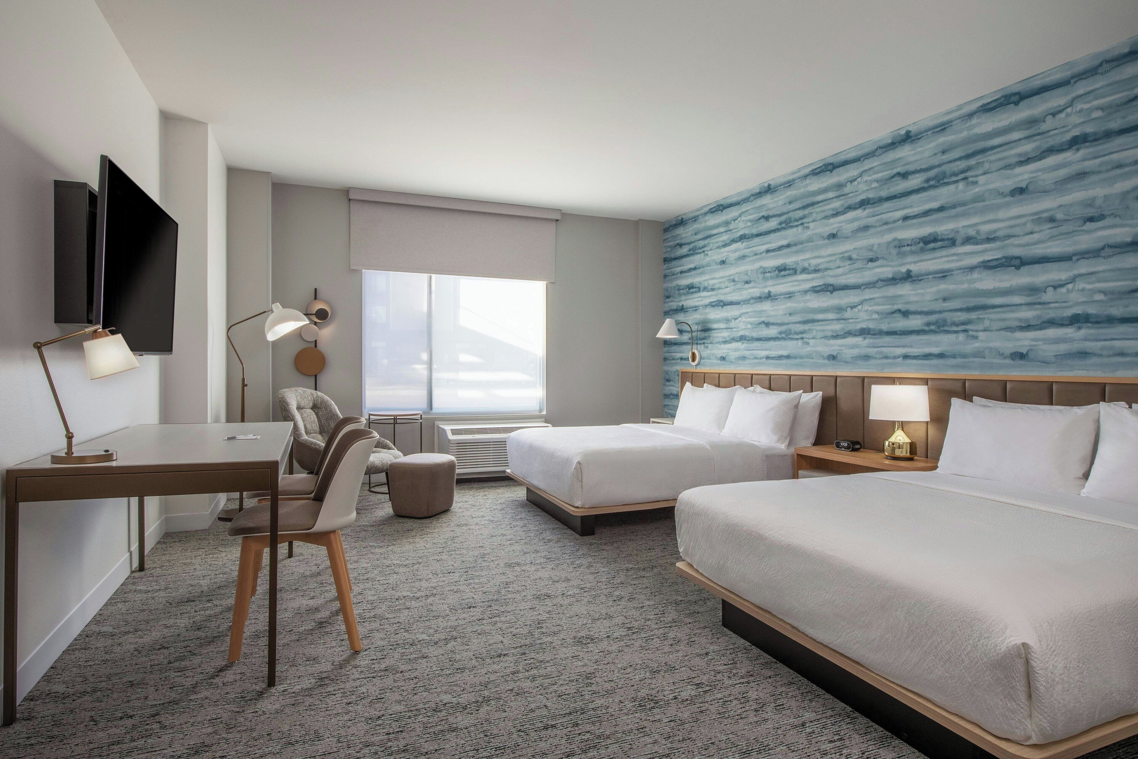 Studio, 2 Queen Beds | Free WiFi