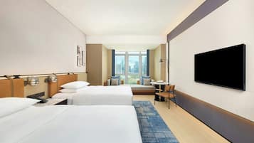 Superior Room, 2 Double Beds, City View