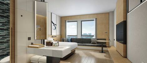 Standard-huone, 1 suuri parisänky, kaupunkinäköala