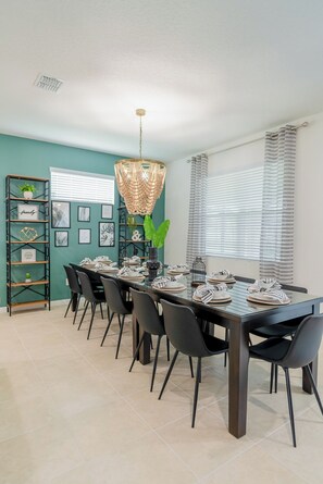 Dining room - Step into a Fairytale 8BD Villa  (Kissimmee)