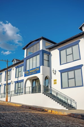 Fassade der Unterkunft