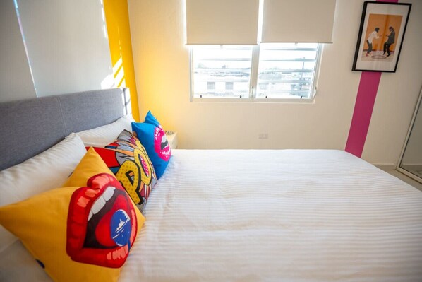 3 bedrooms, iron/ironing board, WiFi, bed sheets
