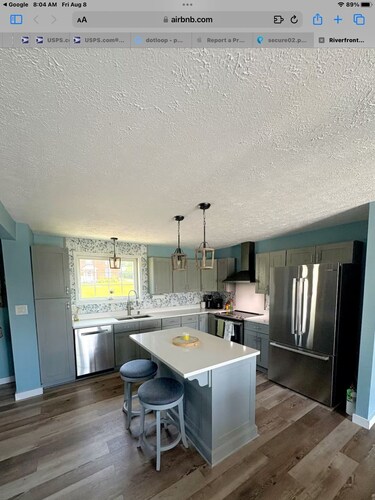 3 bedroom house on St. Lawrence river in Waddington NY