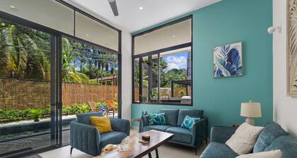 Chic Bohemian Villa with a Private Swimming Pool and Stunning Outdoor Space