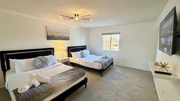 5 bedrooms, desk, iron/ironing board, free WiFi