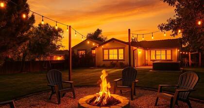 Spacious DTC Getaway - Hot Tub, FirePit, GameRoom - Ideal for Families & Groups