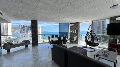 Apartment with ocean and golf course views