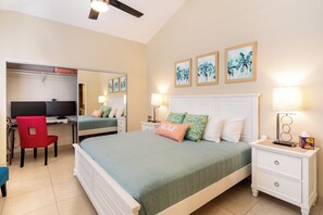 2 bedrooms, desk, iron/ironing board, free WiFi