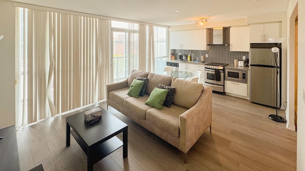 Apartamento luxo, 1 quarto, vista para a cidade | Vista para a cidade