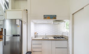 Private kitchen - Bela Vista Duplex W/bbq in Bombinhas Ags0642 (Bombinhas)