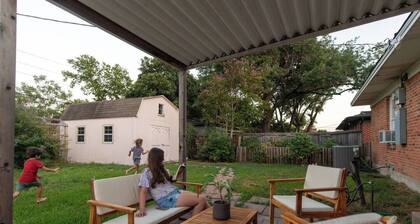 Charming 3-bedroom house in lovely East Dallas with AC and Plenty of Space