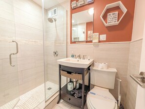 Free toiletries, hair dryer, towels, soap