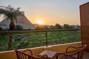 Habitación individual Deluxe, vista al campo de golf | Vista del balcón