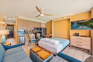 Classic-Apartment, 1 Schlafzimmer, Veranda, Meerblick | Zustellbetten