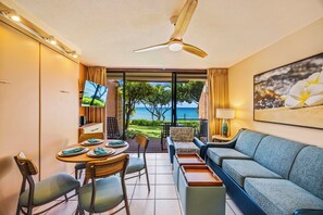 36-inch LCD TV with cable channels