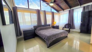 3 bedrooms, in-room safe, iron/ironing board, free WiFi