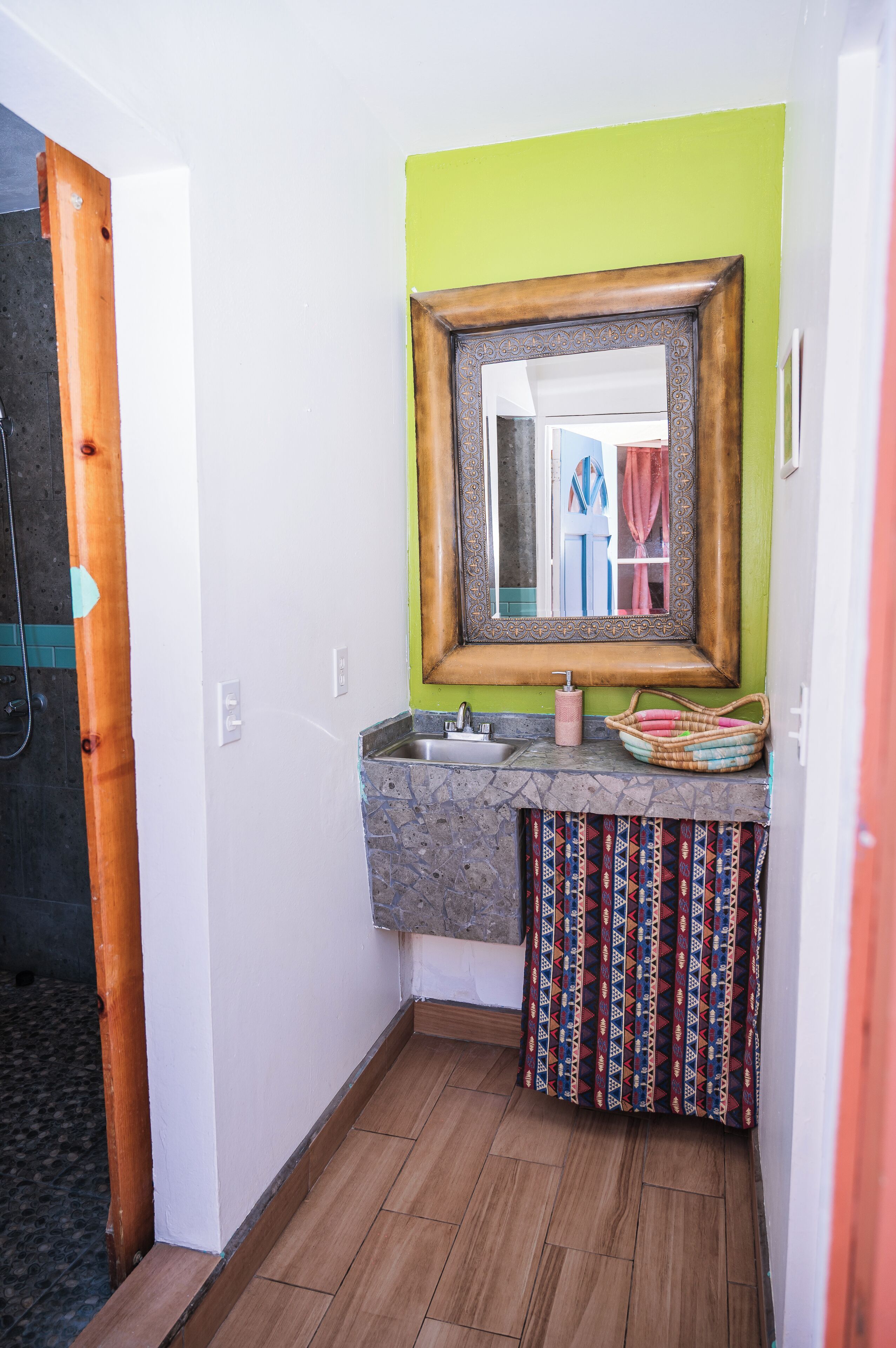 Towels, soap, toilet paper