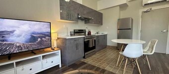 One-Bedroom Apartment with City View